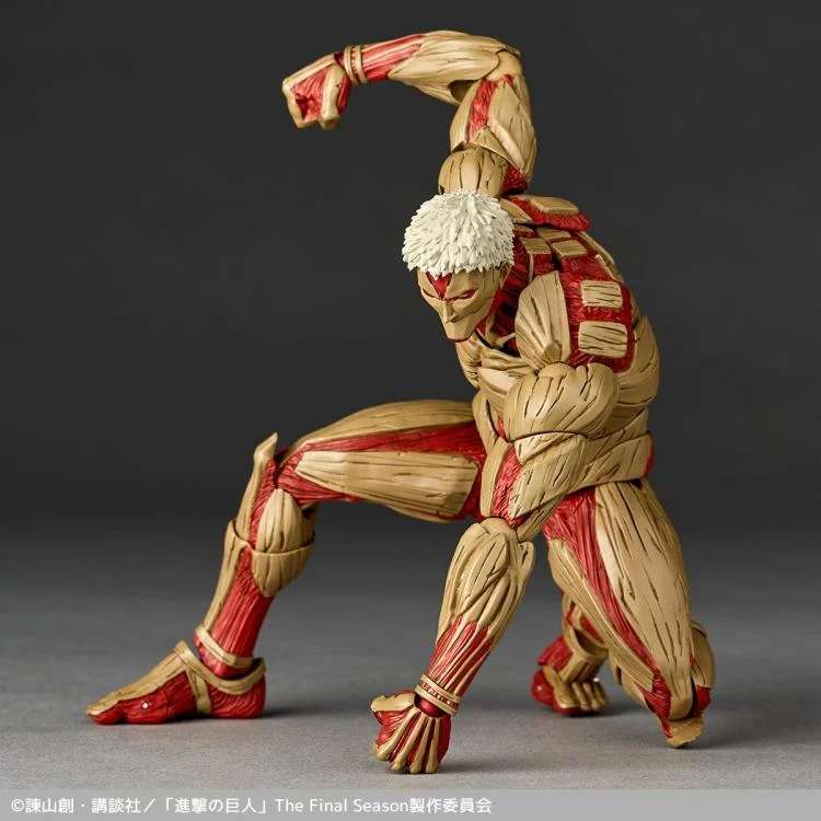 ATTACK ON TITAN - Armored Titan - Figurine Revoltech A.Y. 17cm