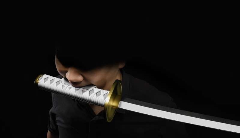 ONE PIECE - 3 swords of Roronoa Zoro - Replica Proplica 95cm