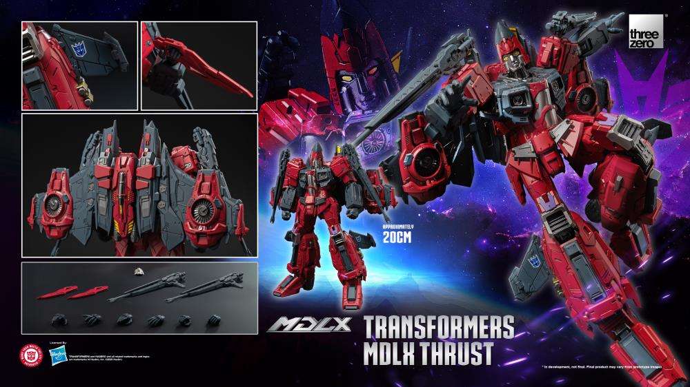 TRANSFORMERS - MDLX Thrust - Figure 20cm