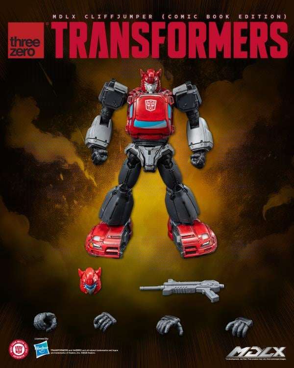TRANSFORMERS - MDLX Cliffjumper (Comic Book) - Figure 12cm