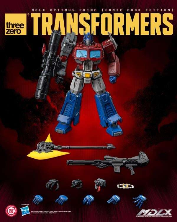 TRANSFORMERS - MDLX Optimus Prime (Comic Book) - Figure 17cm