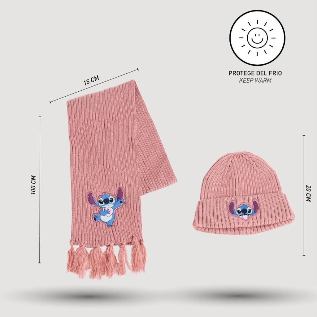 STITCH - Set Beanie + Scarf - 2 pc