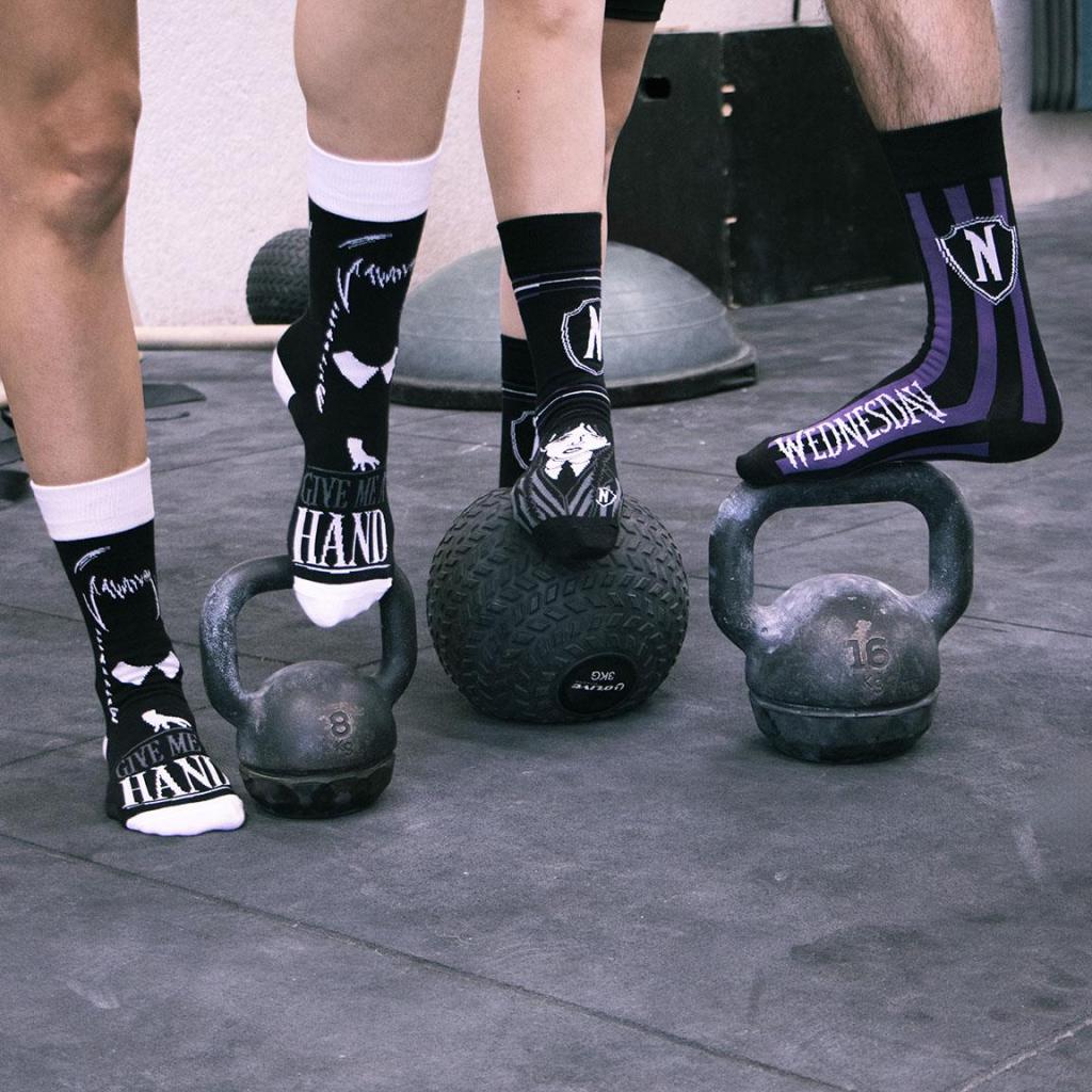 WEDNESDAY - 3 Pairs socks Pack (UK Size 3,5-9)