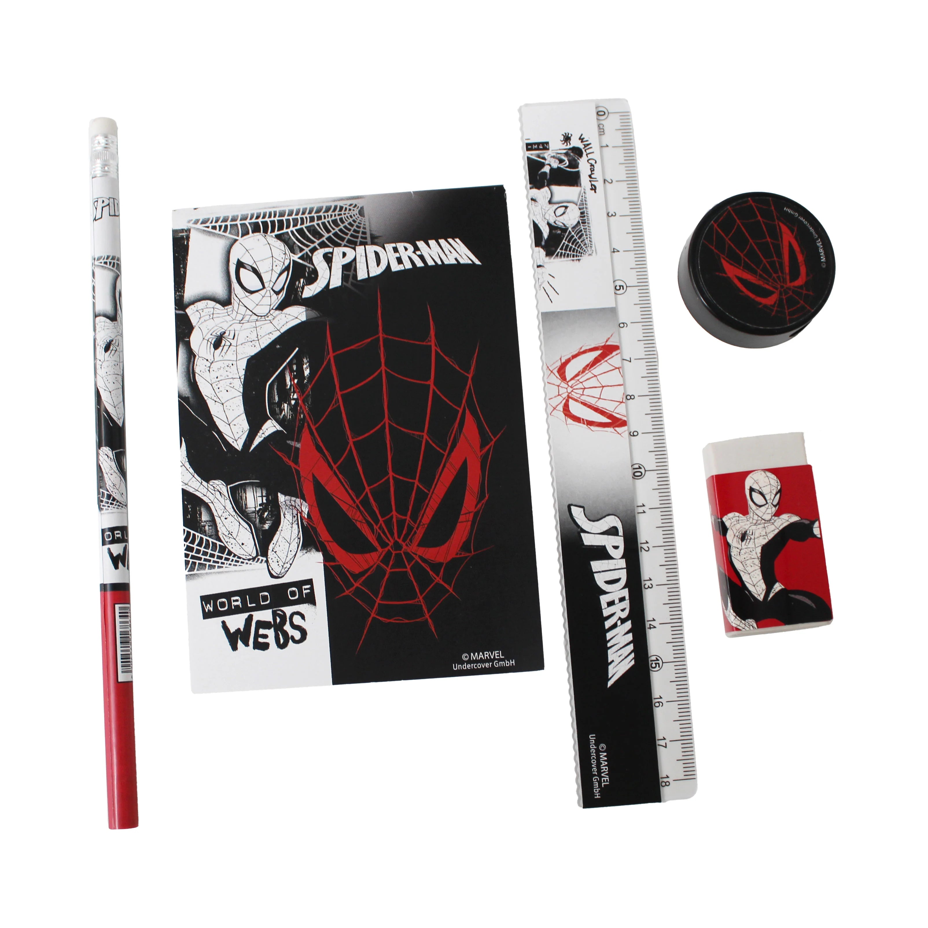 SPIDER-MAN - Stationery Set - 5pc.