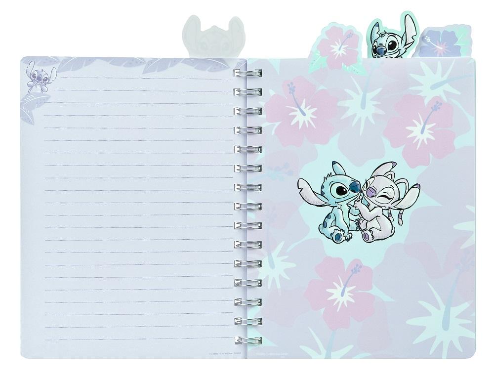 STITCH - Watercolor - A5 Notebook + 4 Dividers
