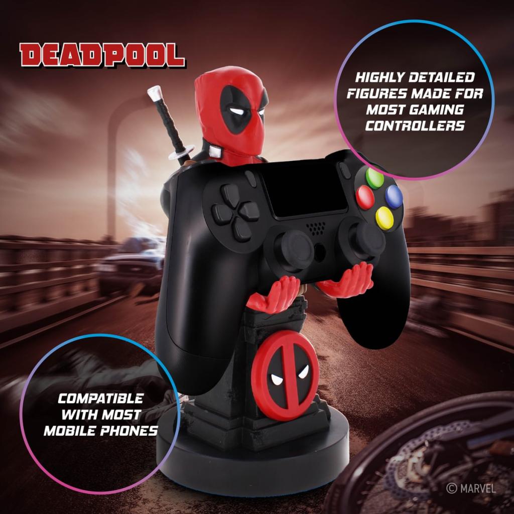 DEADPOOL - Support Manette & Portable - 20cm