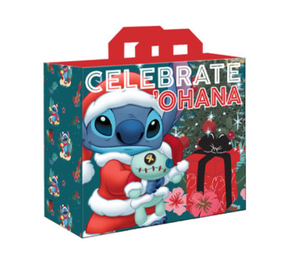 STITCH - Xmas Ohana - Shopping Bag
