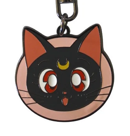 SAILOR MOON - Metal Keychain - LUNA
