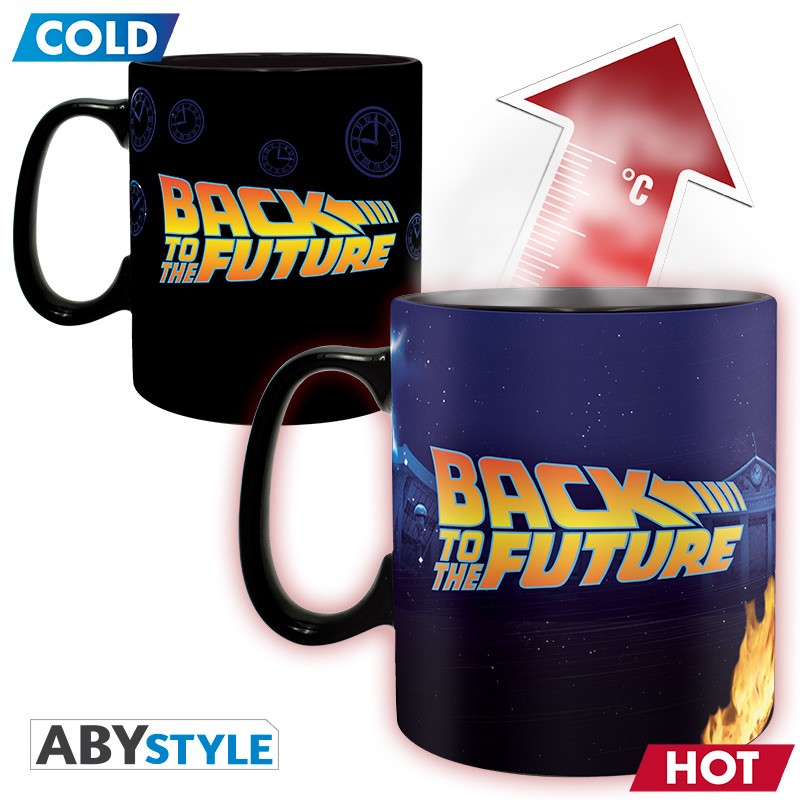 BACK TO THE FUTURE - Time Machine - Mug Heat Change 460ml