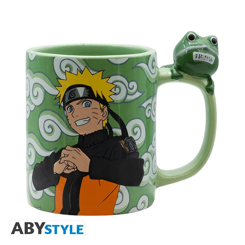 NARUTO SHIPPUDEN - Naruto and Gama-chan - 3D Mug 460ml