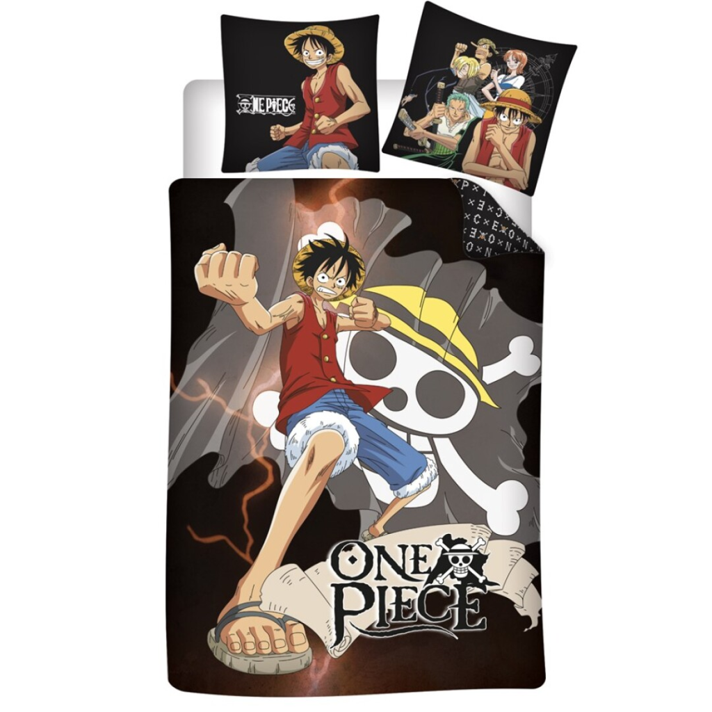 ONE PIECE - Luffy - Duvet Cover 140x200cm - '100% microfiber'