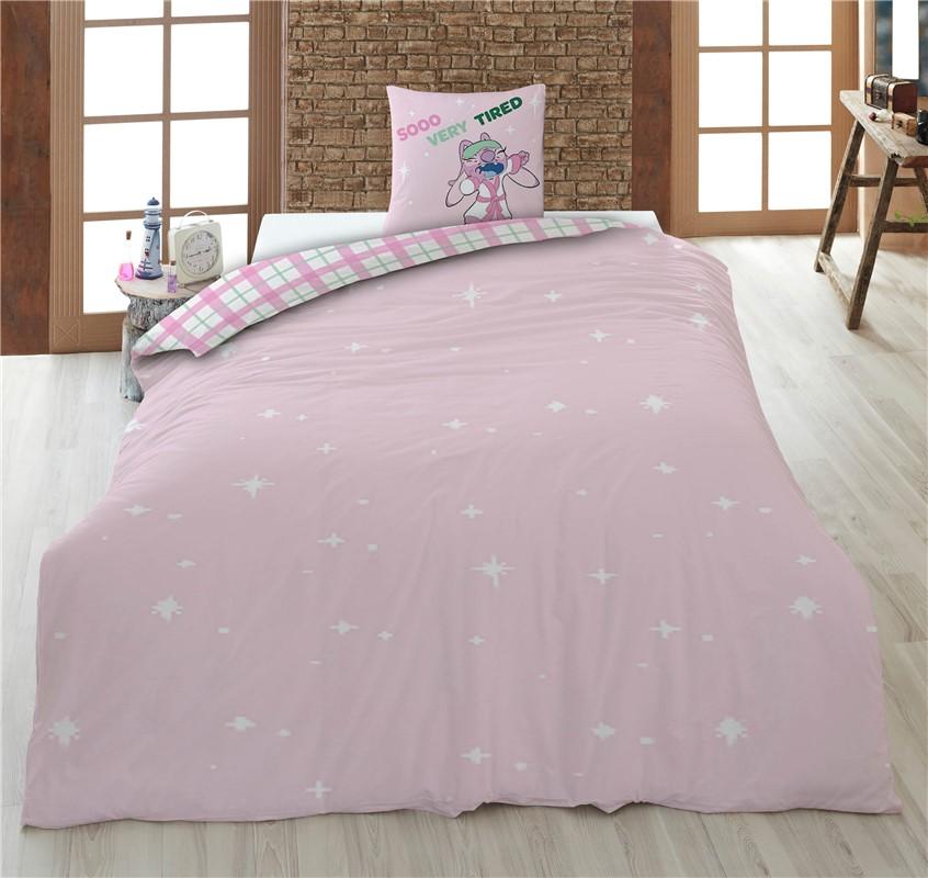 LILO & STITCH - Sooo Very Tired - Duvet Cover 140x200cm + 65x65cm