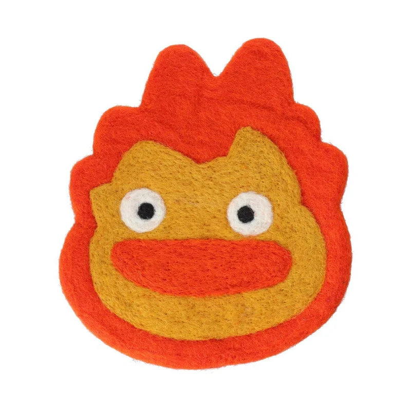 HOWL'S MOVING CASTLE - Calcifer - Handmade Table Mat 1.2x18x22cm