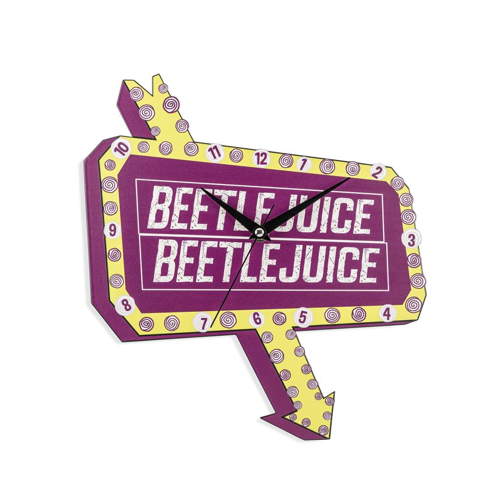 BEETLEJUICE - Sign - Horloge Murale Metal