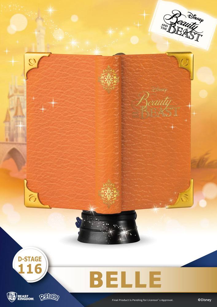 DISNEY - Belle - Statue D-Stage Book Series Diorama PVC 13cm