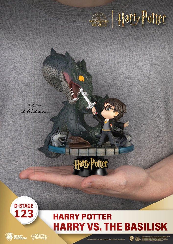 HARRY POTTER - VS the Basilisk - Statue D-Stage Diorama PVC 16cm