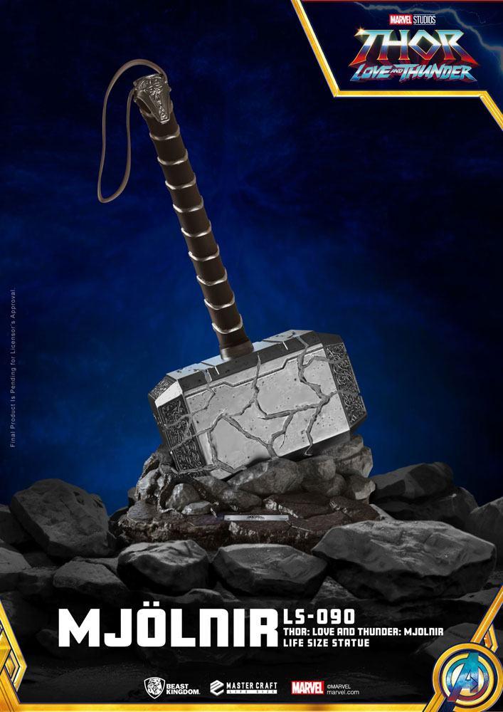 THOR : LOVE AND THUNDER - Mjolnir - Statue 53cm