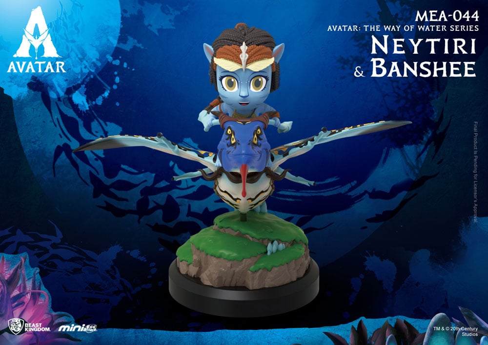 AVATAR THE WAY OF WATER - Neytiri - Figure Mini Egg Attack 8cm