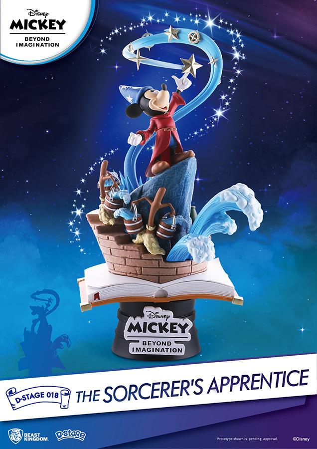 DISNEY - Mickey Sorcerer Apprentice - D-Stage 16cm