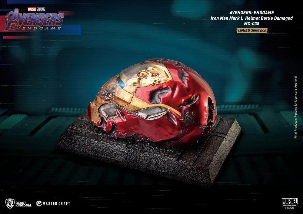 MARVEL - Iron Mark 50 Battle Damaged - Statue '22x39x25cm'