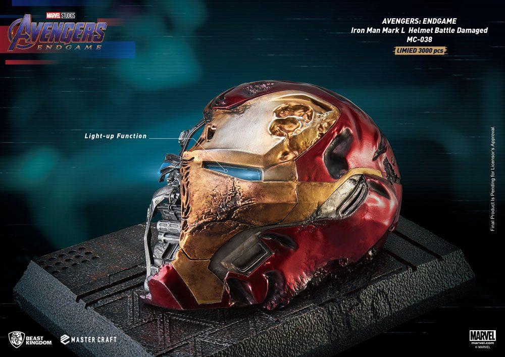 MARVEL - Iron Mark 50 Battle Damaged - Statue '22x39x25cm'