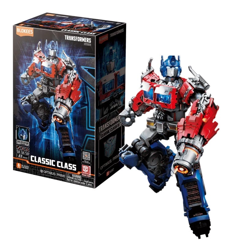 TRANSFORMERS - Optimus Prime - Model Kit Classic Class Blokees