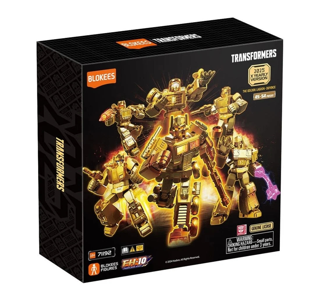 TRANSFORMERS - Golden Version - Model Kit Blokees Coffret 6 pc