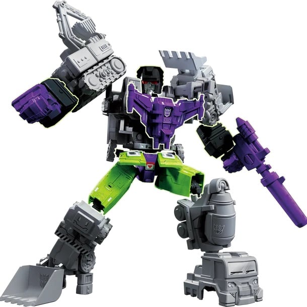 TRANSFORMERS -Devastator Comb. Acc. - Model Kit Defender Vers. Blokees