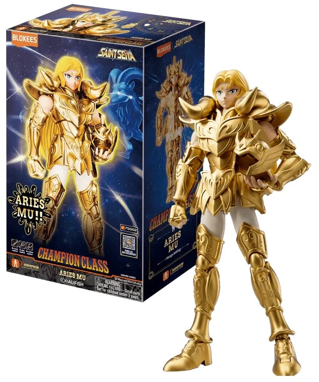 SAINT SEIYA - Aries Mu - Model Kit Champion Class Blokees