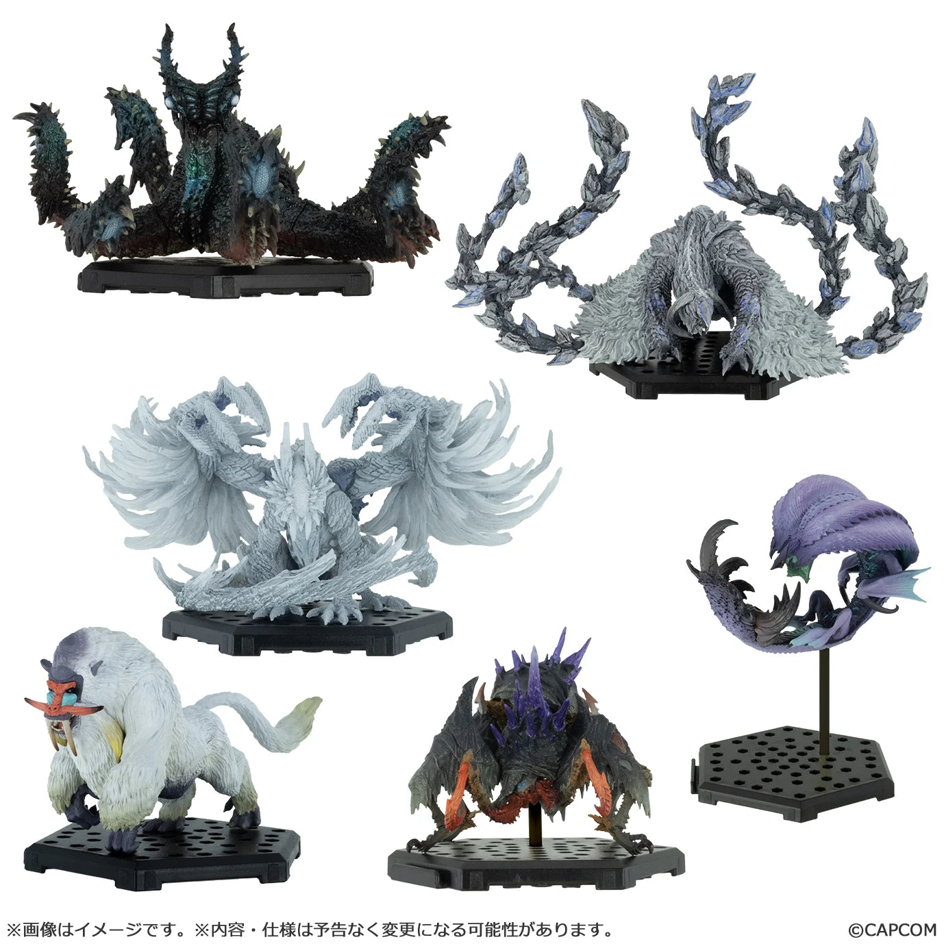 MONSTER HUNTER-Capcom Fig. Builder Standard Model Plus (6pcs)- 10-15cm