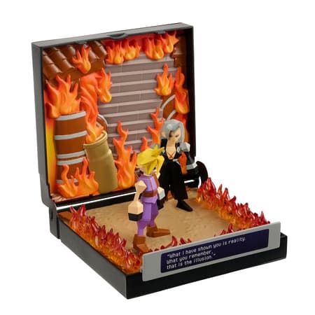 CONSOLE HEROES - Playstation Final Fantasy VII - Statue 7cm