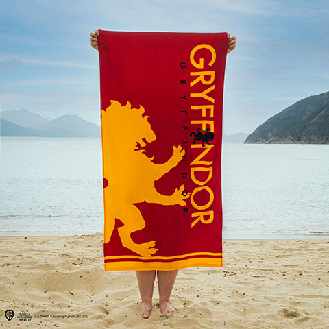 HARRY POTTER - Gryffindor - Beach Towel 100% cotton '70x140cm'