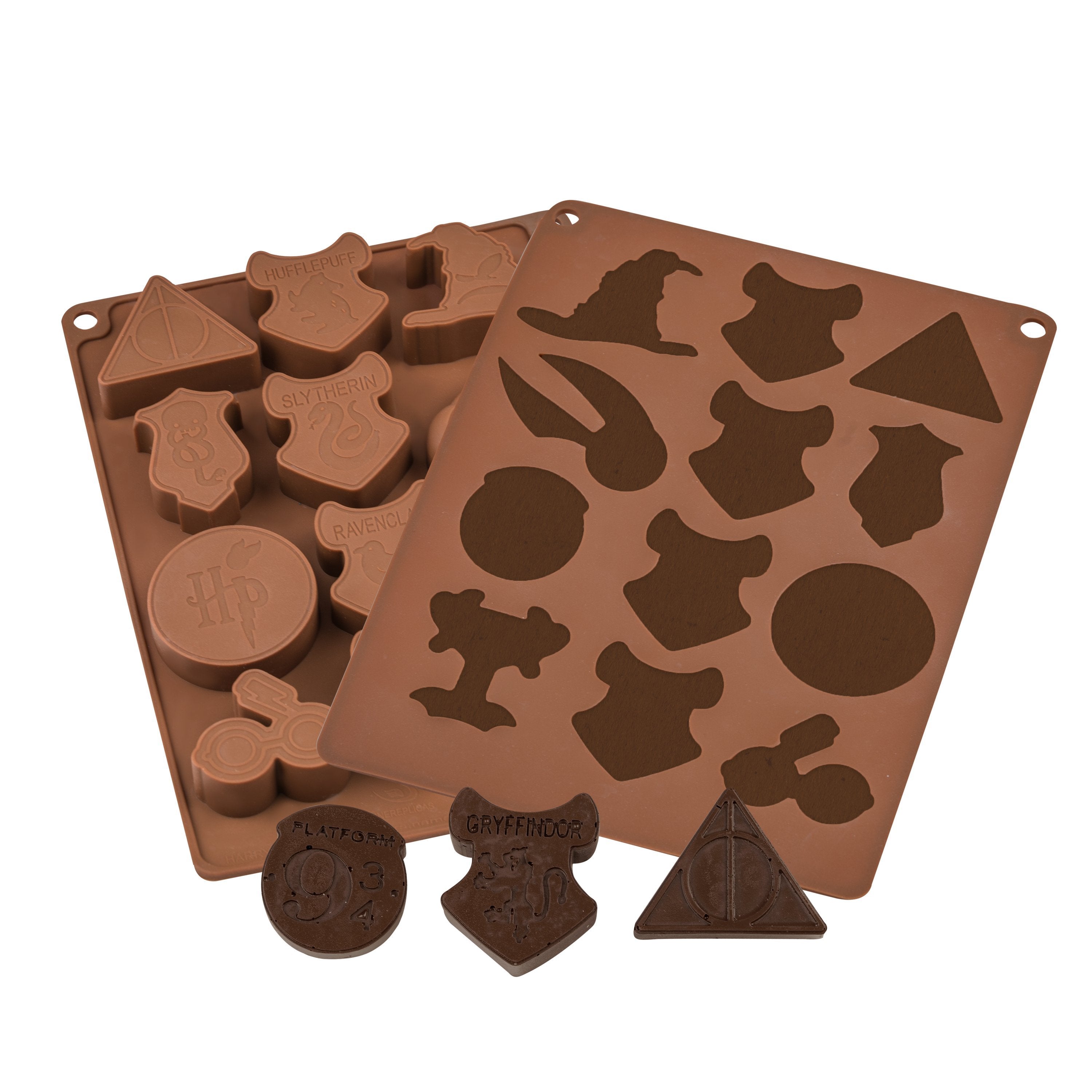 HARRY POTTER - Chocolat and Ice Tray Pack 2 pcs - Logo