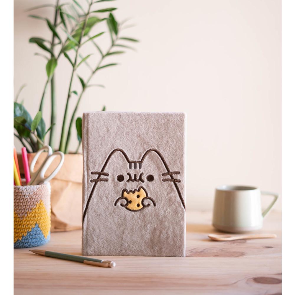 PUSHEEN - Premium Plush Notebook - Size A5