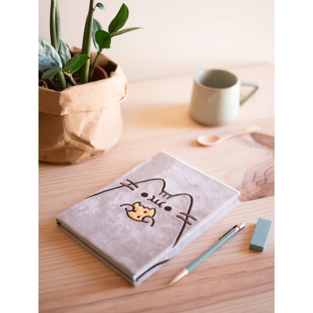 PUSHEEN - Premium Plush Notebook - Size A5