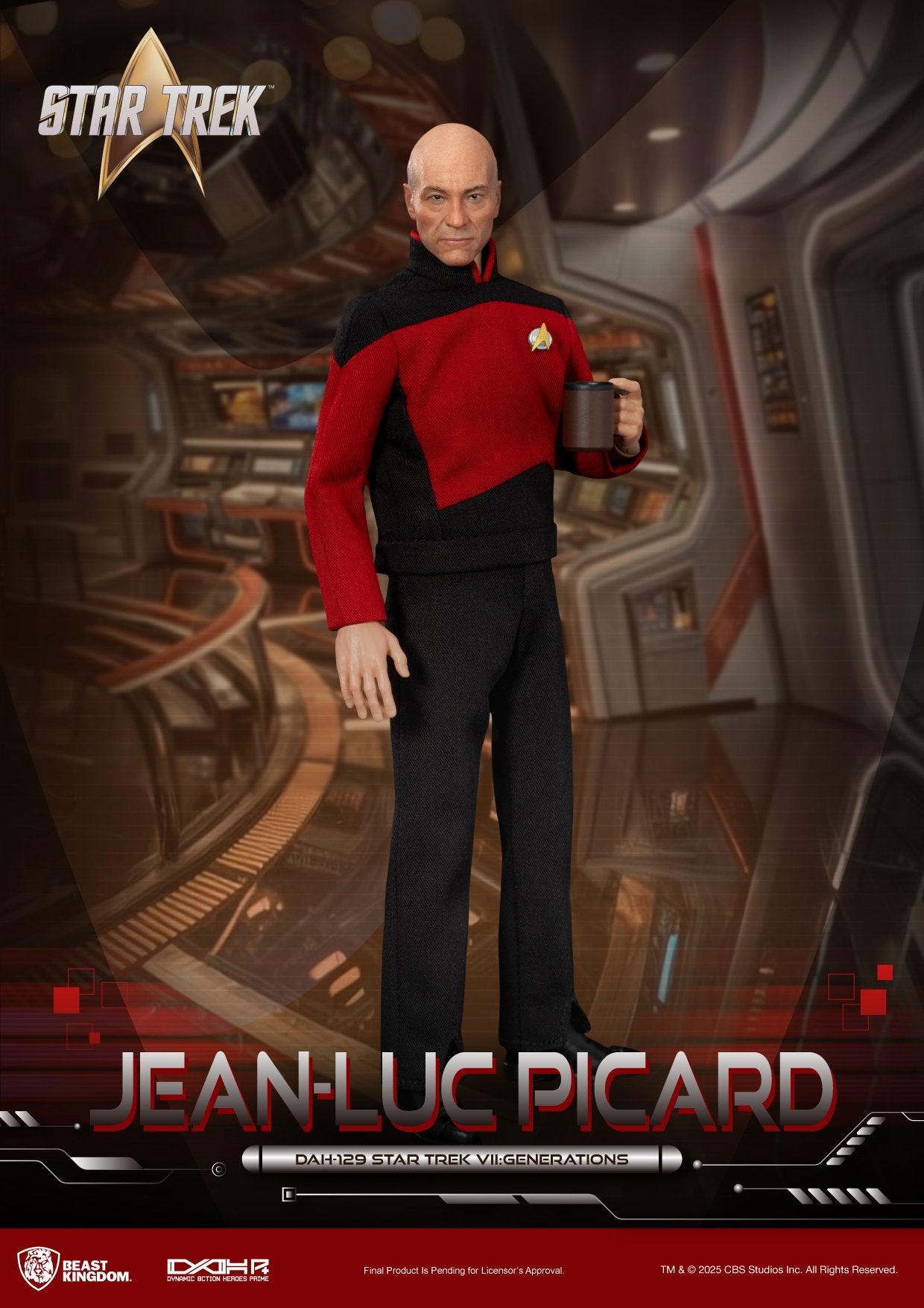 STAR TREK GENERATIONS - Jen-Luc Picard - Figure 20.5cm