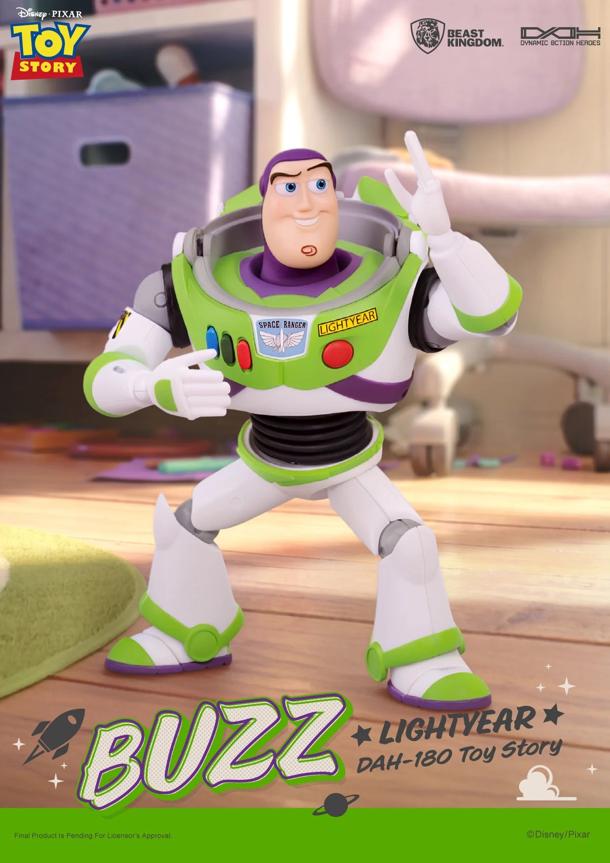 TOY STORY - Buzz Lightyear - Dynamic Action Heroes 23.8cm