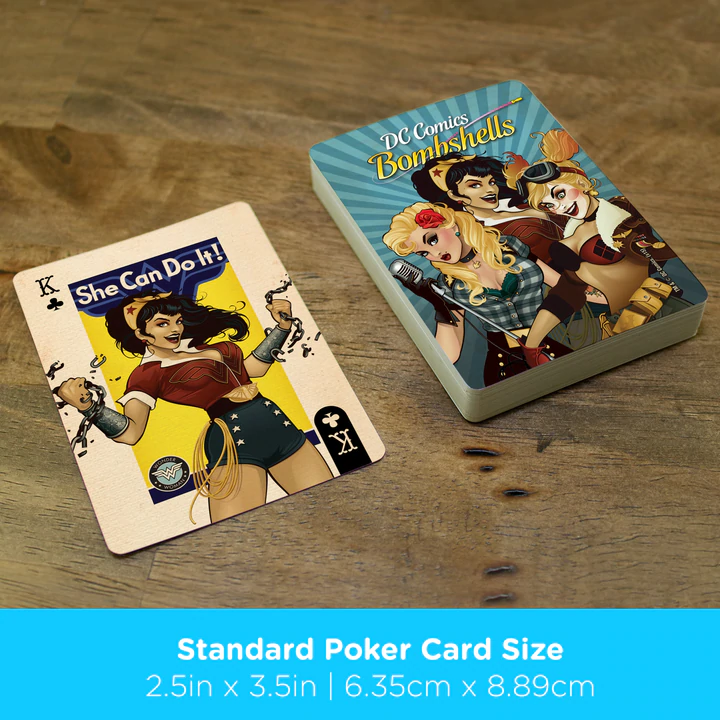 DC COMICS - Bombshells - Playing Cards