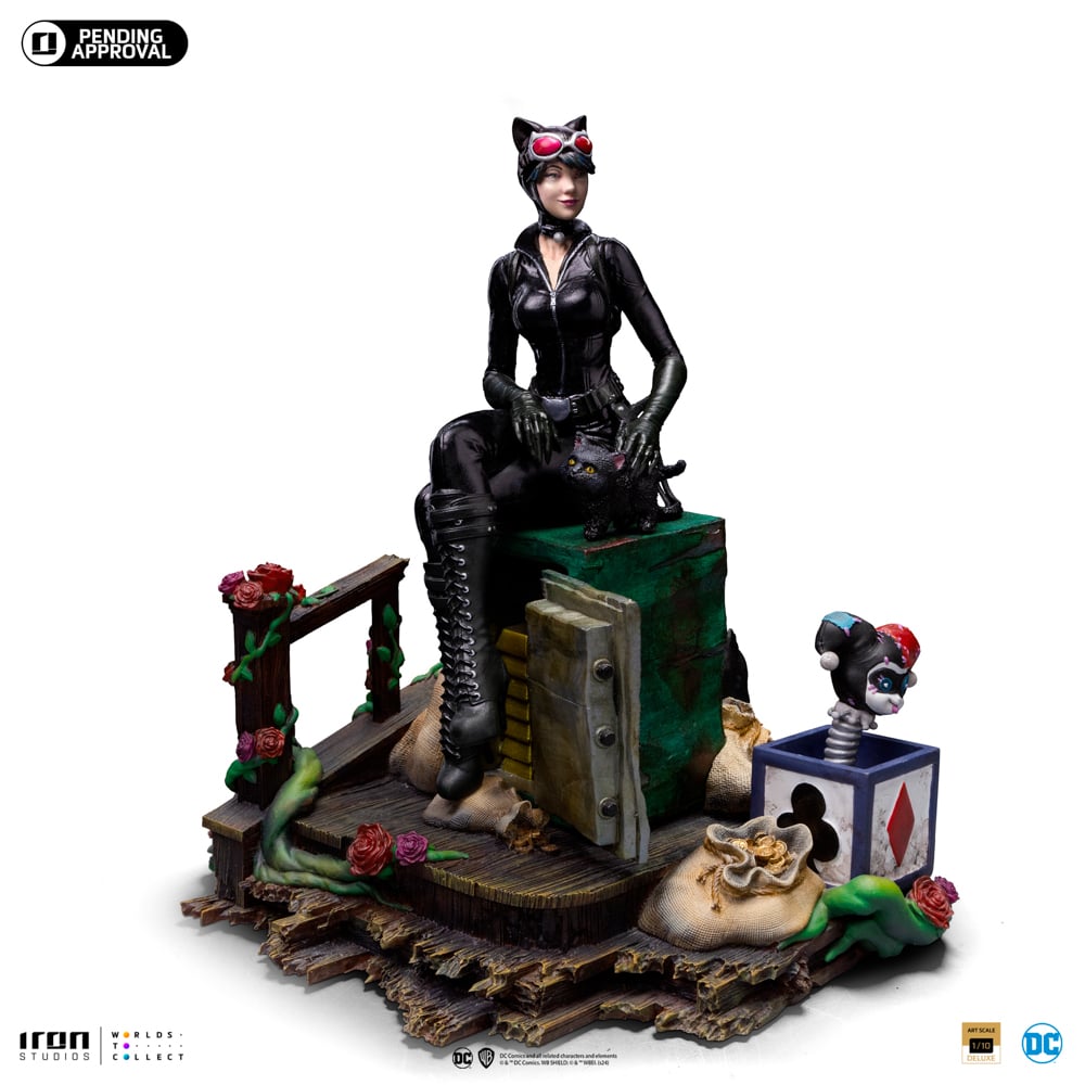 DC - Catwoman - Statue Art Scale 1/10 Deluxe 21.5cm