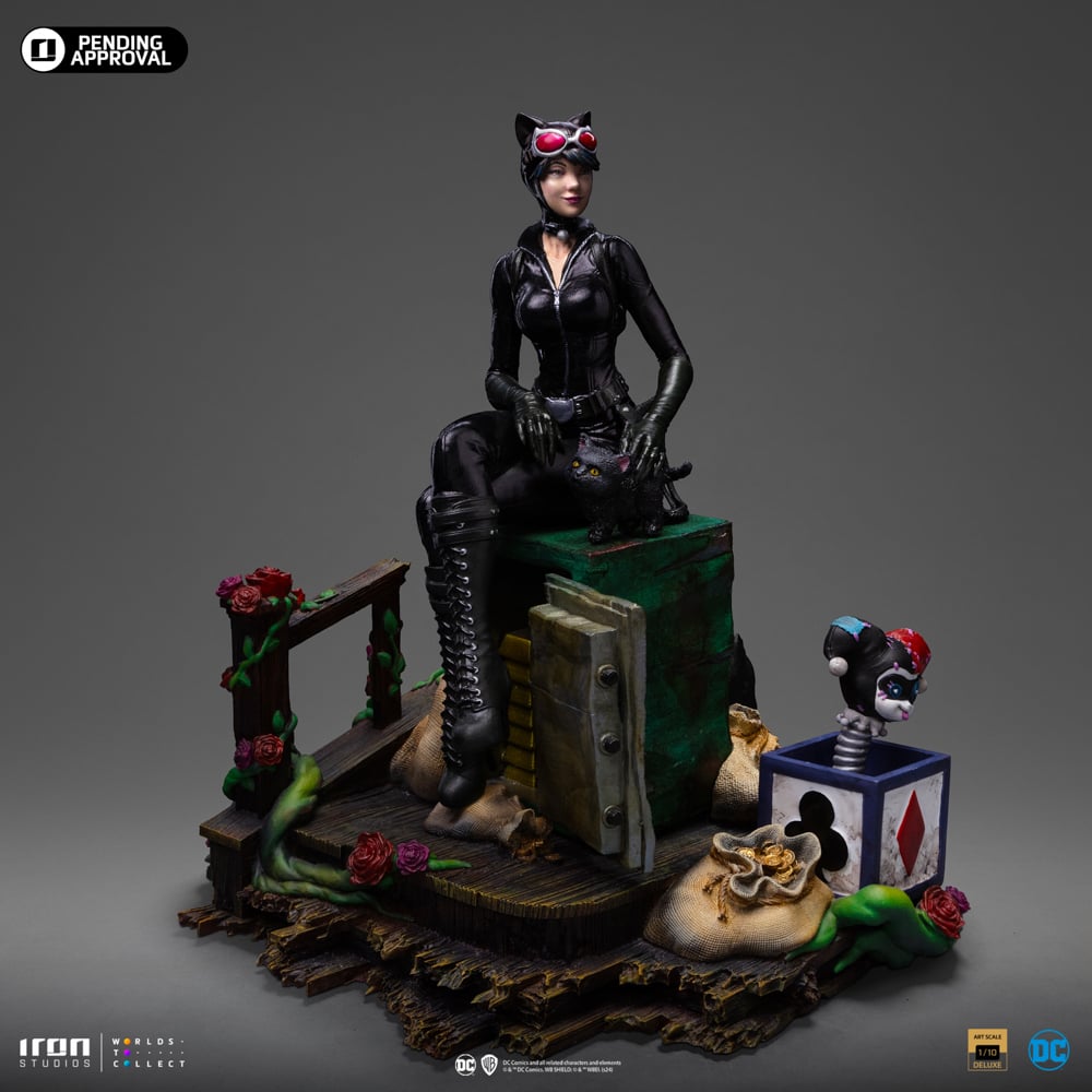 DC - Catwoman - Statue Art Scale 1/10 Deluxe 21.5cm