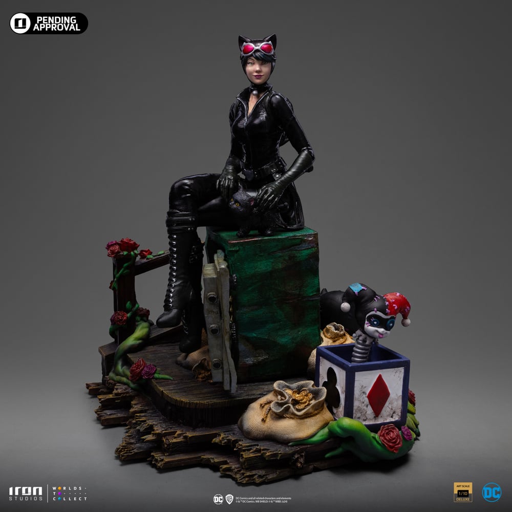 DC - Catwoman - Statue Art Scale 1/10 Deluxe 21.5cm