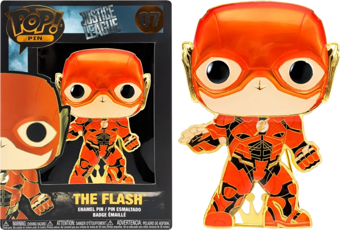 DC COMICS - Pop Large Enamel Pin N° 07 - The Flash
