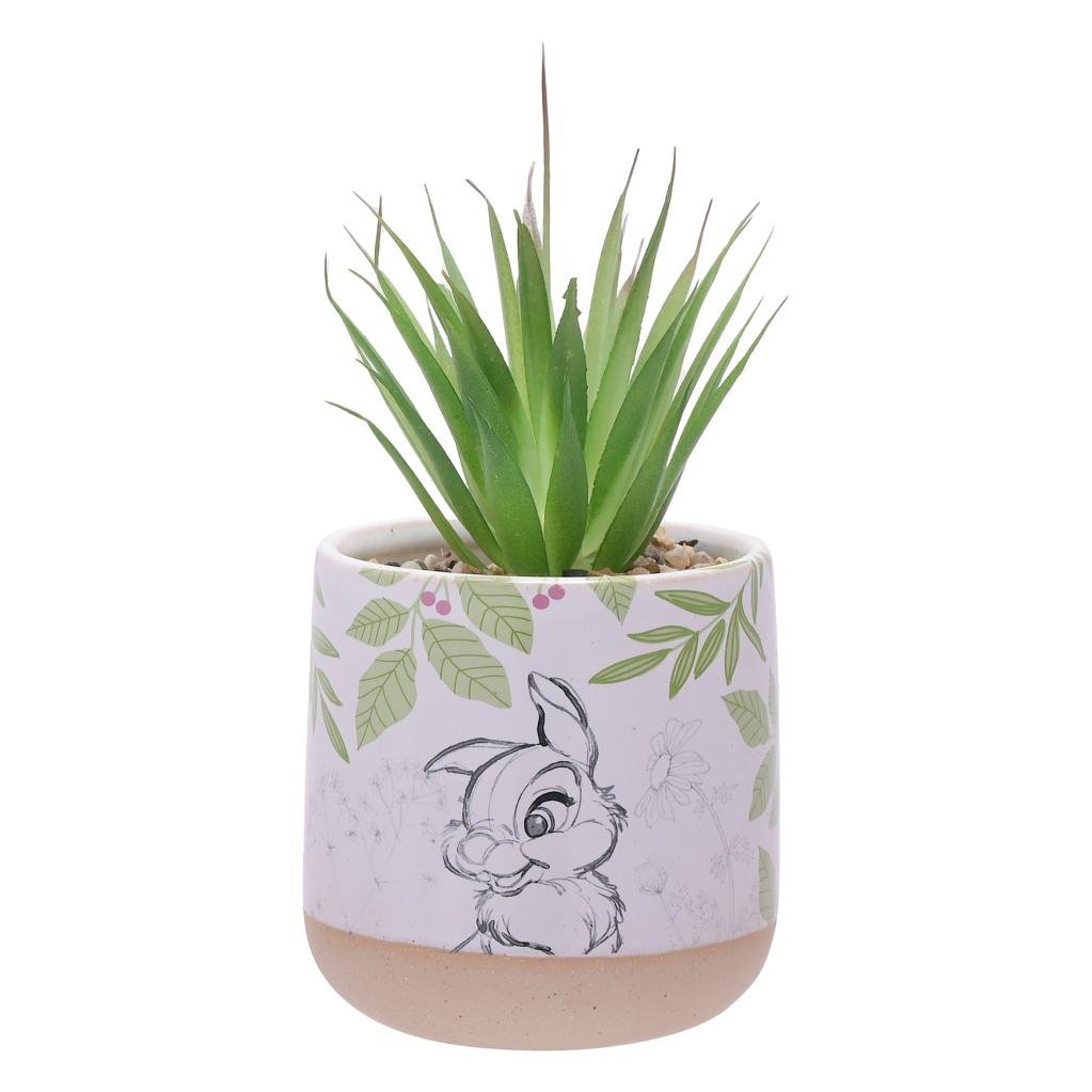 DISNEY - Forest - Bambi - Set de 2 Pots + Fausses Plantes