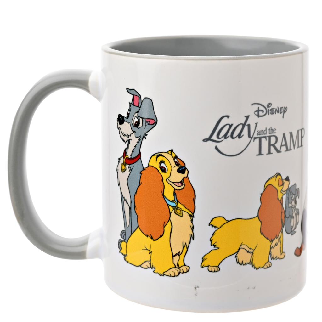 DISNEY - Lady & The Tramp - Inner Colored Mug - 11oz