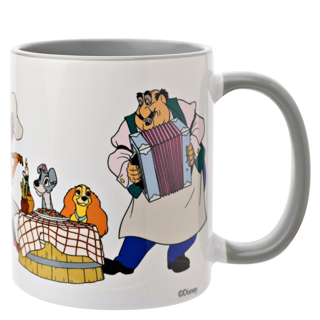DISNEY - Lady & The Tramp - Inner Colored Mug - 11oz