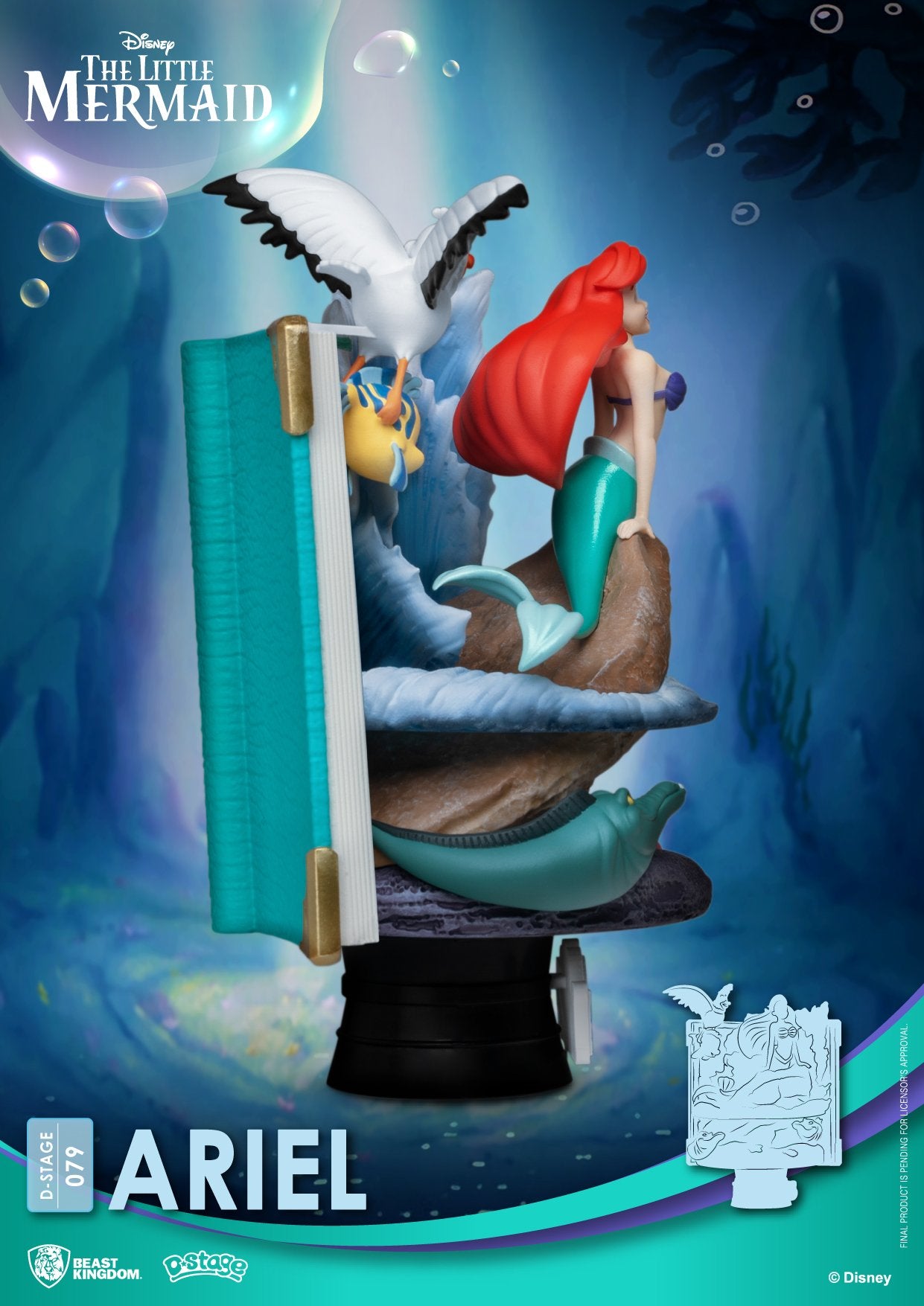 DISNEY - Ariel - Diorama D-Stage 13cm