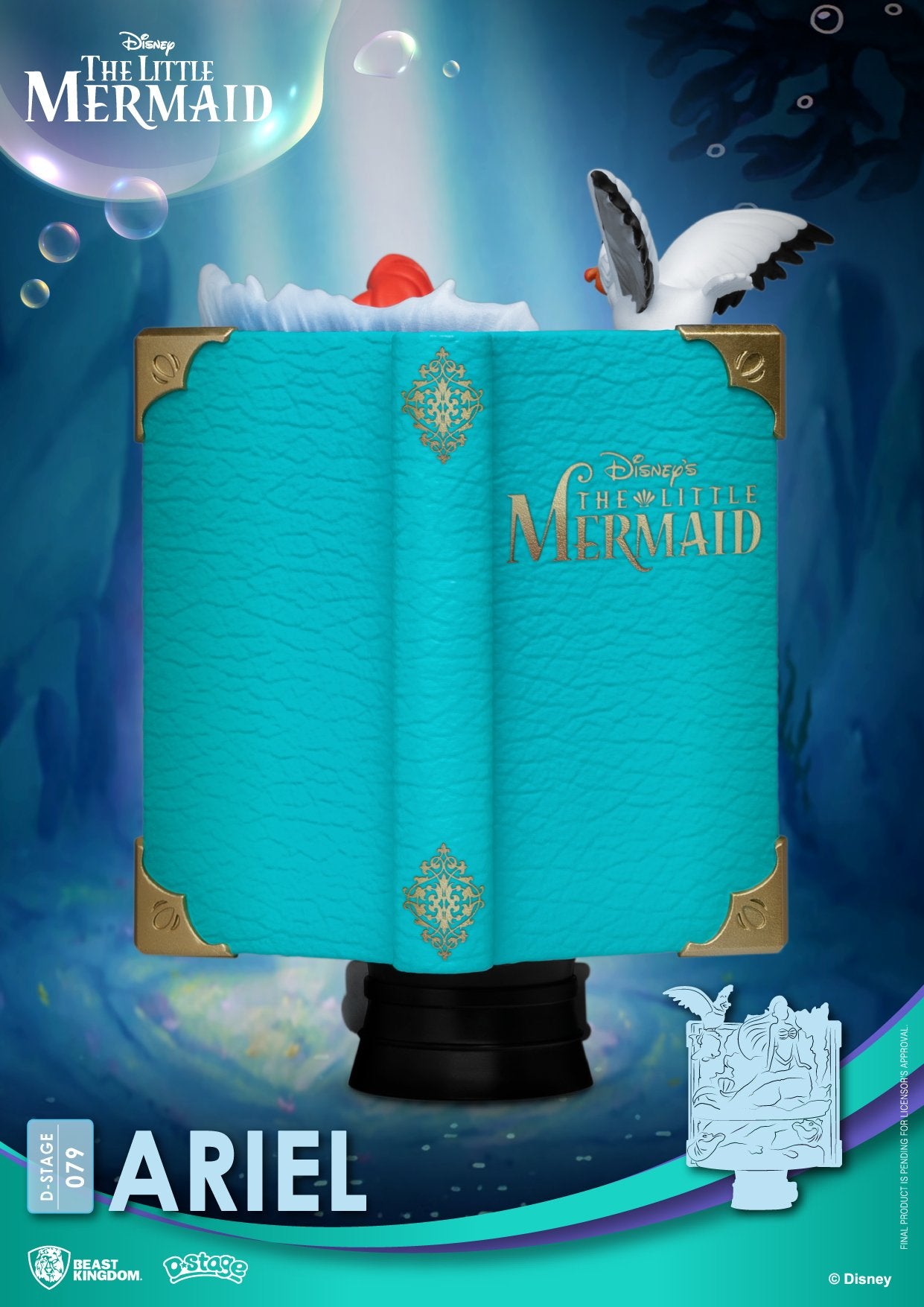 DISNEY - Ariel - Diorama D-Stage 13cm