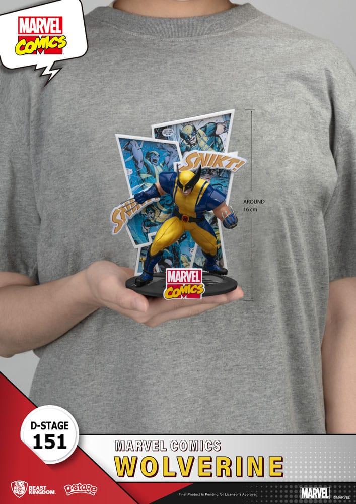 MARVEL - Wolverine - Diorama D-Stage 16cm