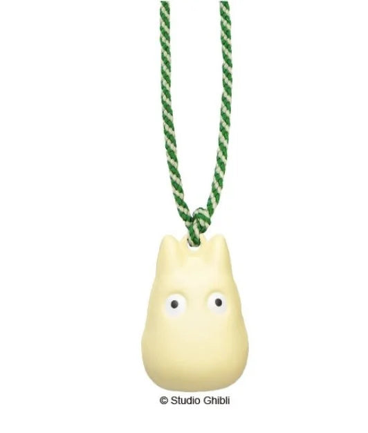 MY NEIGHBOR TOTORO - White Totoro - Strap Bell Netsuke