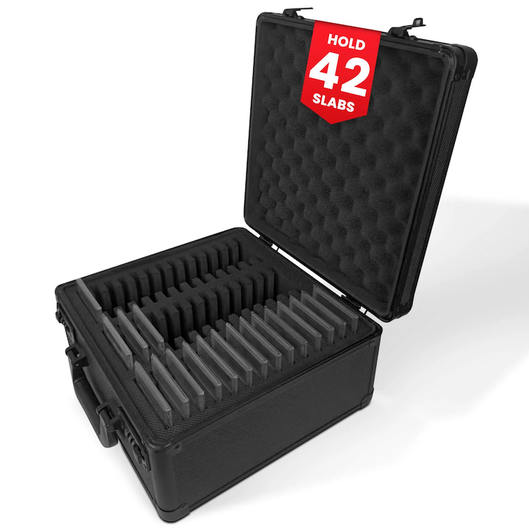 EVORETRO - Graded Card Storage Individual for 42 Cards Black